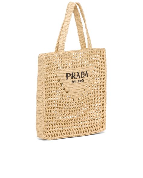 prada raffia cahier bag brown and white|prada raffia bag dupe.